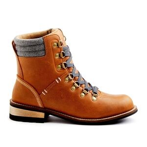Kodiak Surrey II Waterproof Hiker Boot - Caramel Leather Fashion Boot - Size 7.5